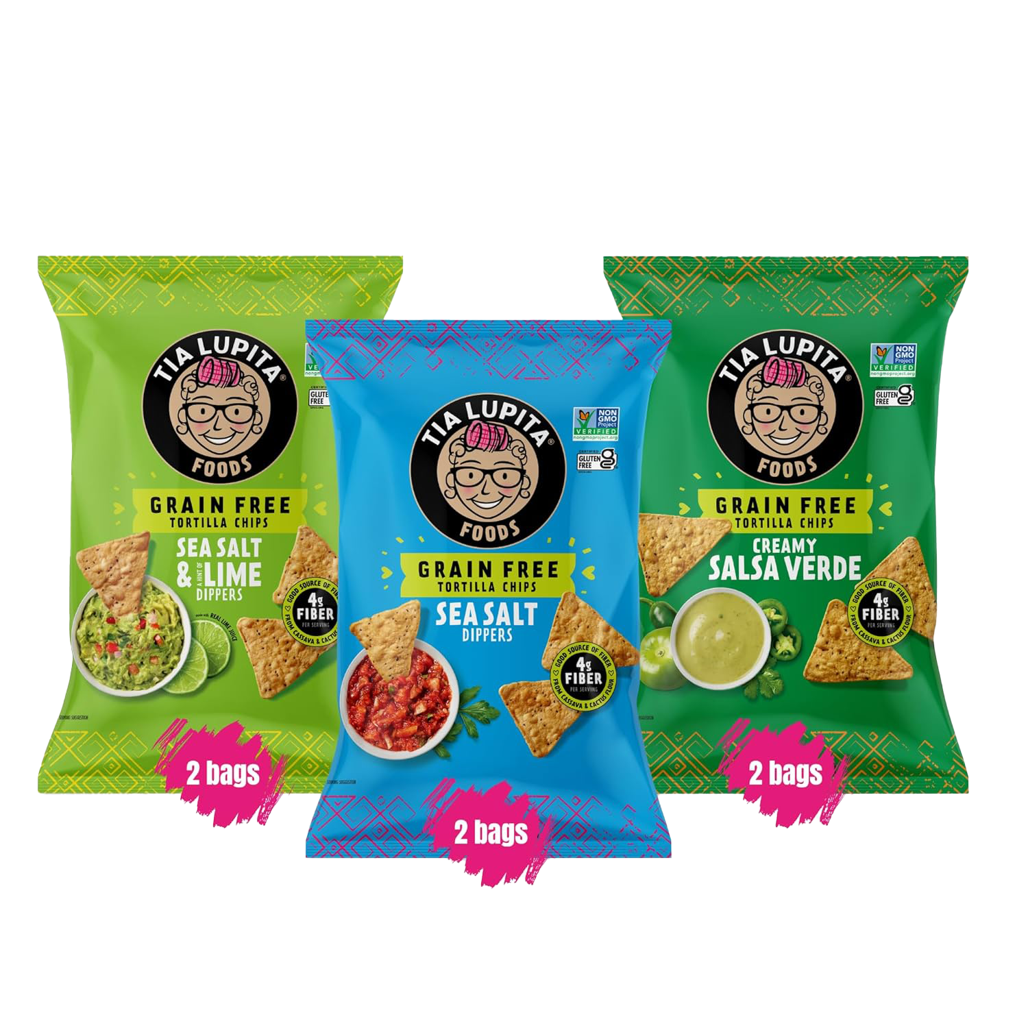 Grain-Free Tortilla Chips Variety Pack