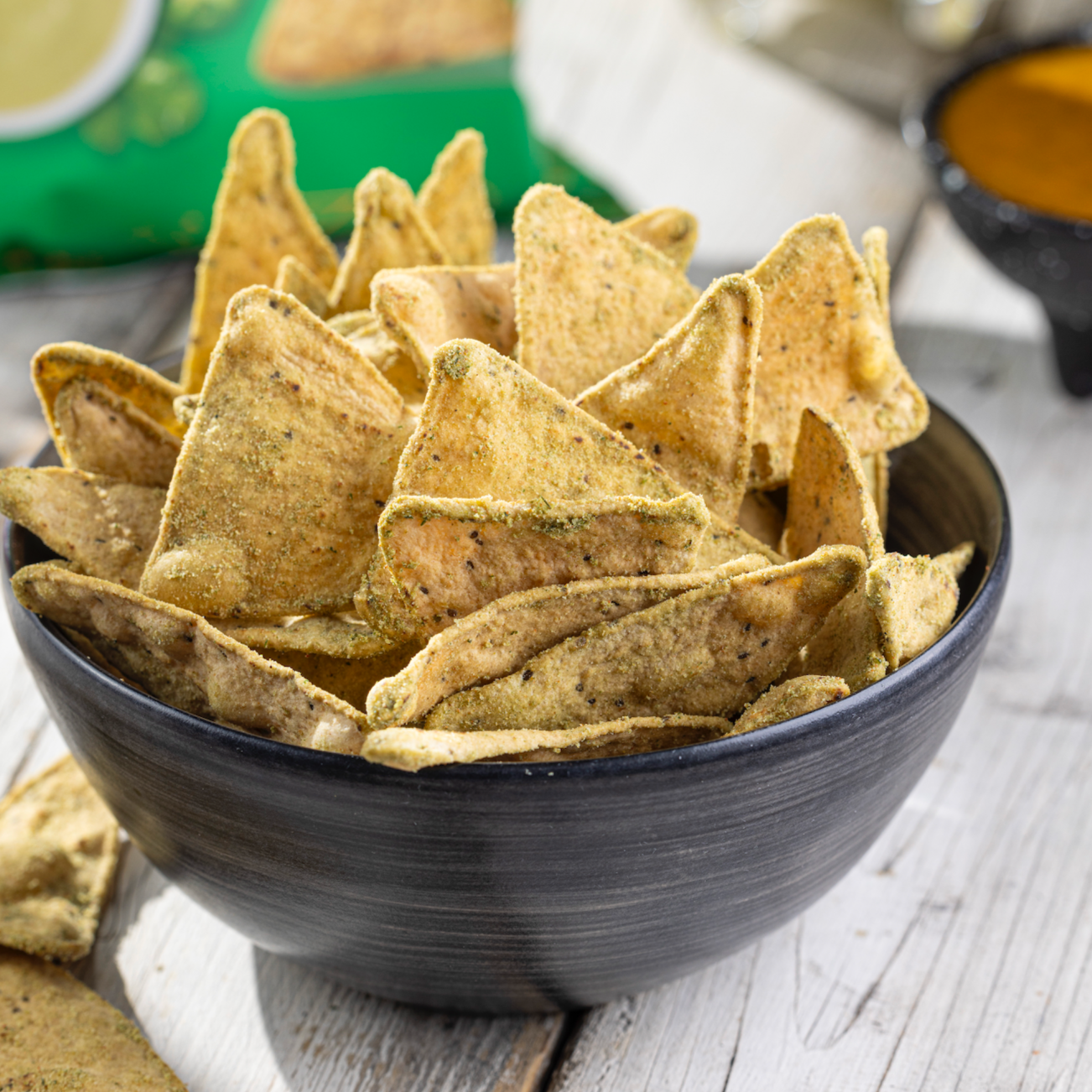 Salsa Verde Grain-Free Tortilla Chips (3-pack)