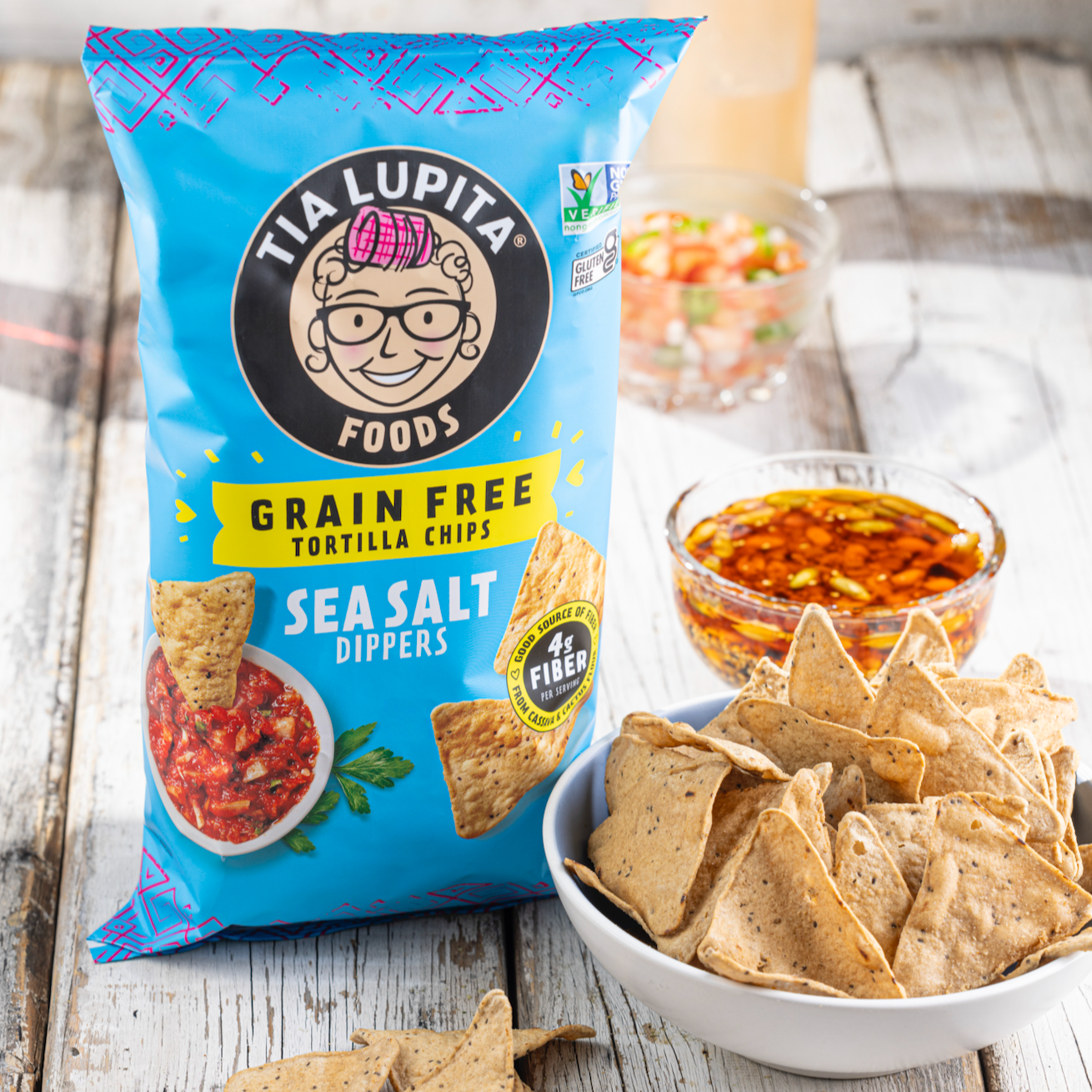 Sea Salt Grain-Free Tortilla Chips (3-pack)