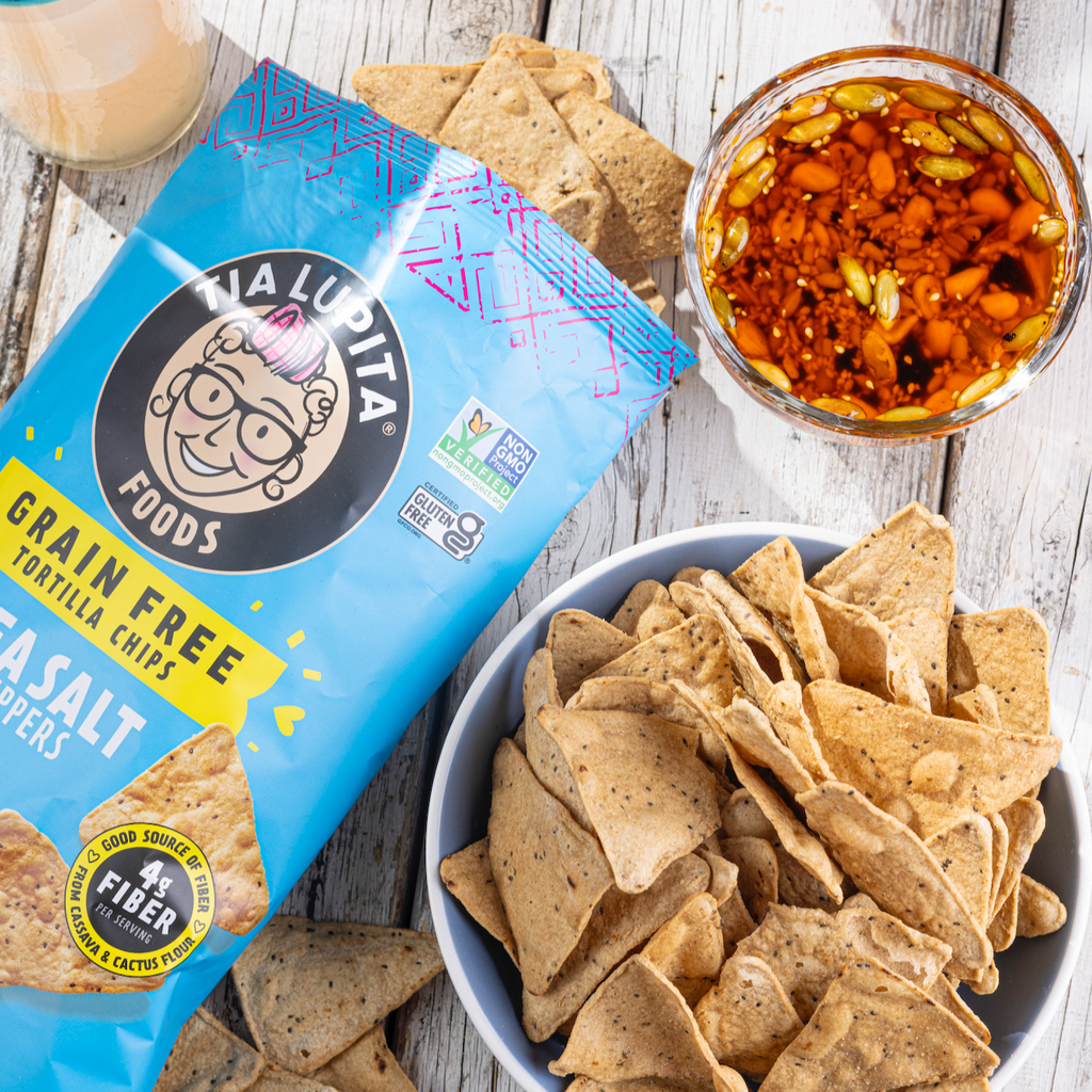 san pedro cactus chips Cactus Tortilla Chips - Grain Free, Gluten Free - Sea Salt - Tia Lupita