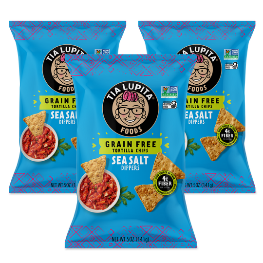 Sea Salt Grain-Free Tortilla Chips (3-pack)