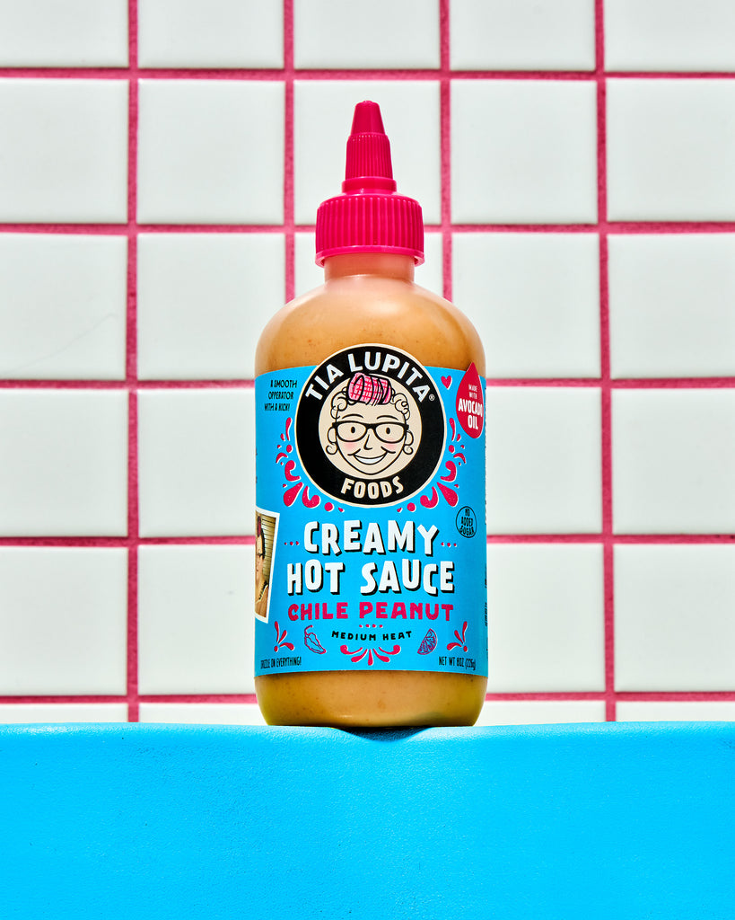 Chile Peanut Creamy Hot Sauce | Tia Lupita Foods