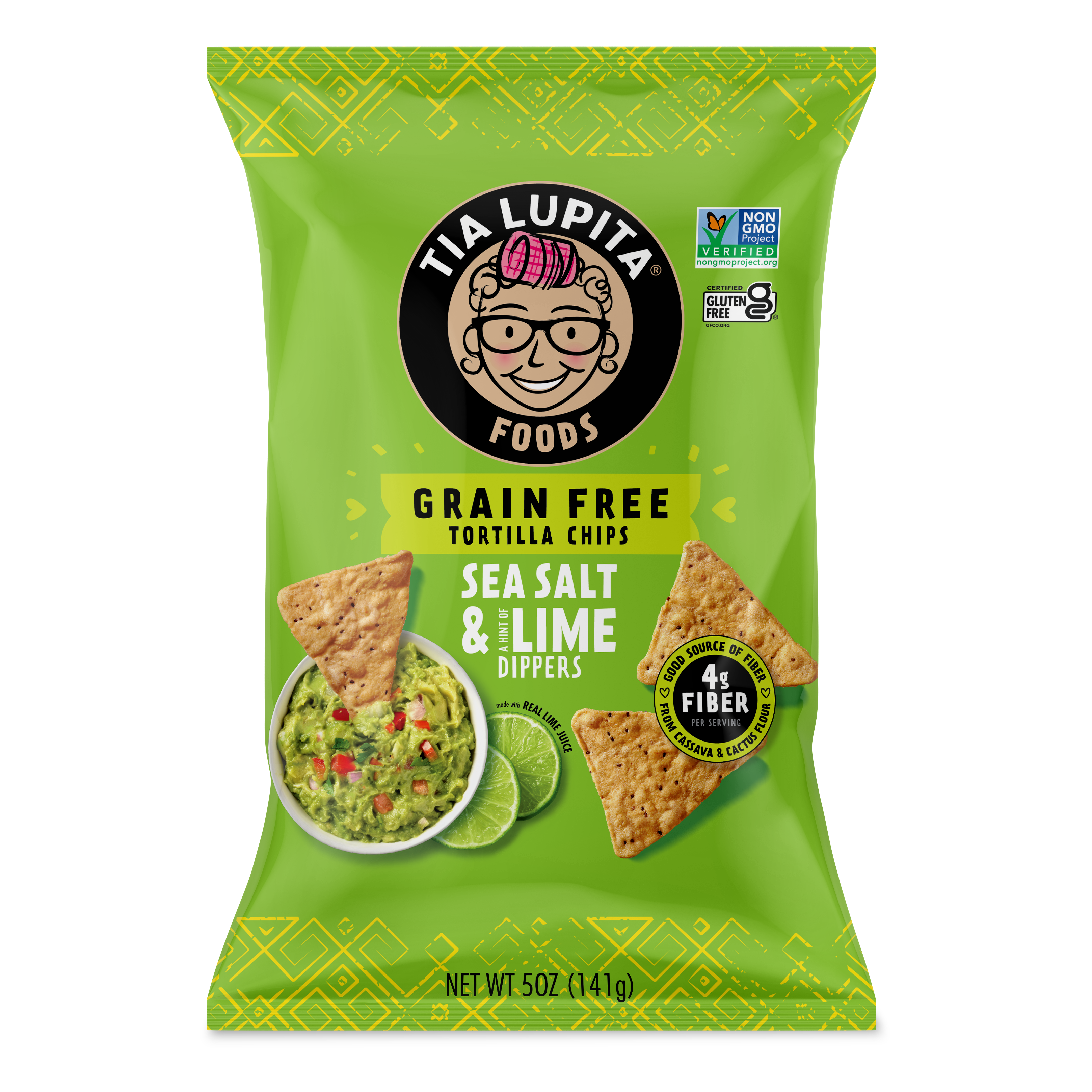 Sea Salt & Lime Grain-Free Tortilla Chips (3-pack)