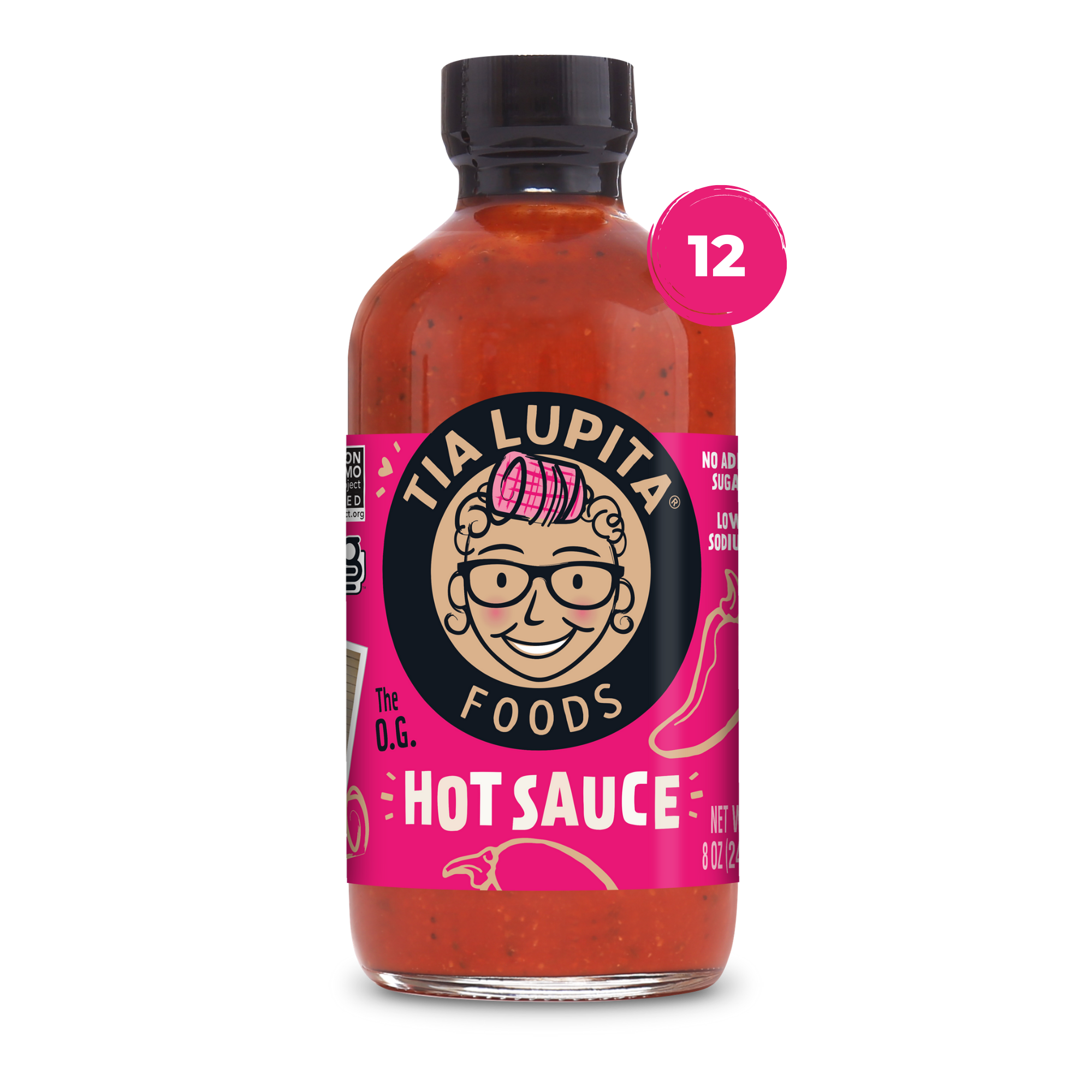 Tia Lupita Hot Sauce 12 pack Image