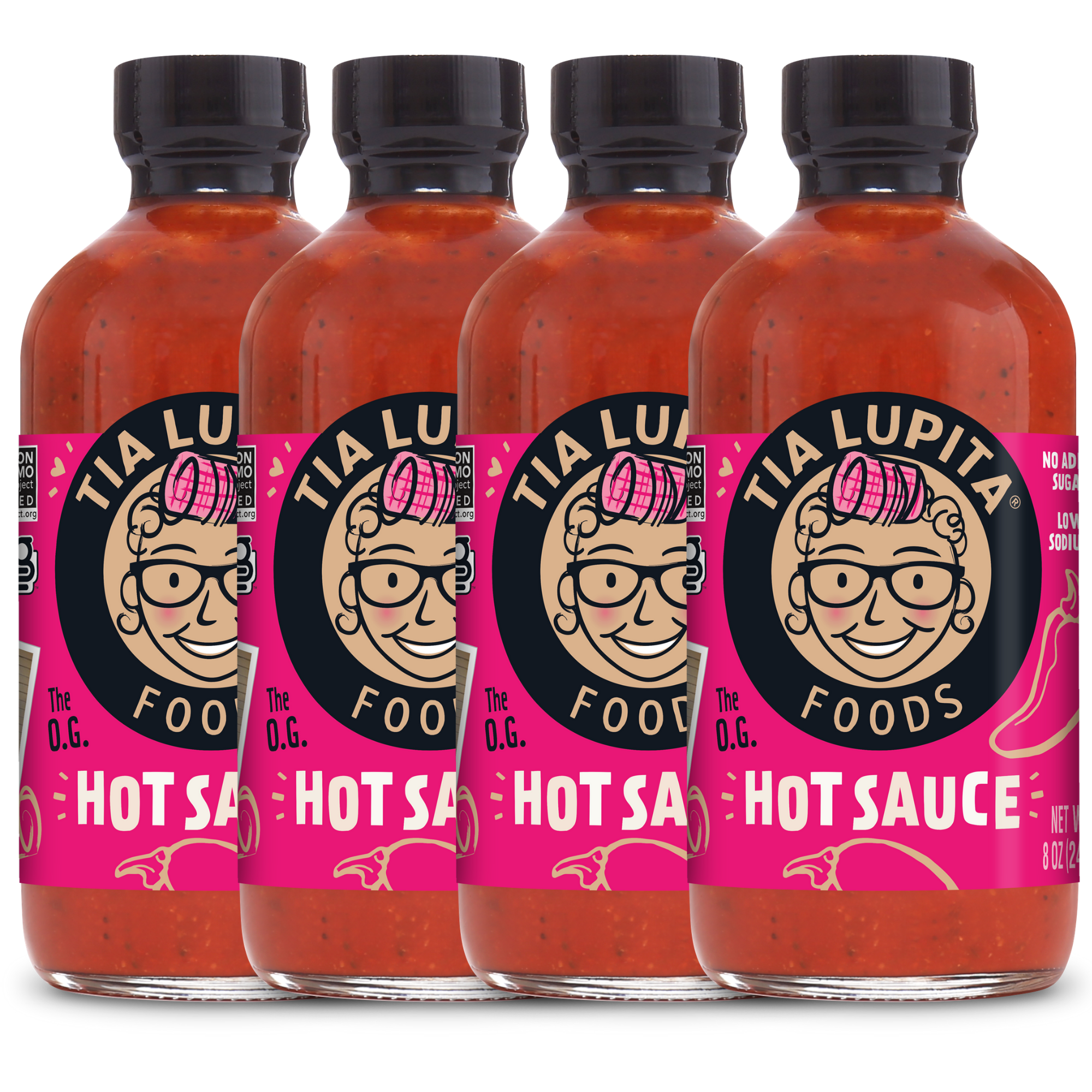 Tia Lupita Hot Sauce 4 Pack Image
