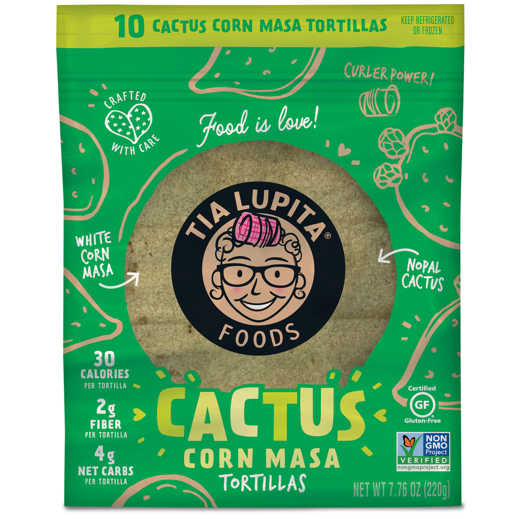Cactus & Corn Masa Tortilla